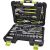 EXTOL CRAFT szerszámkészlet, 65db, 1/4"+3/8" CV.; dugókulcsok, racsnis kar, fogók, csavarhúzók, villás kulcsok, BIT-ek