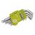 EXTOL CRAFT imbuszkulcs klt., rövid, Cr40 gömbfej, TÜV/GS; 9db, 1,5-10mm, bliszteren