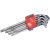 EXTOL PREMIUM torx kulcs klt., CV. ; 9db, lyukas, T10,15,20,25,27,30,40,45,50, bliszteren