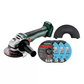Metabo W 18 L BL 9-125 Set Akkus sarokcsiszoló