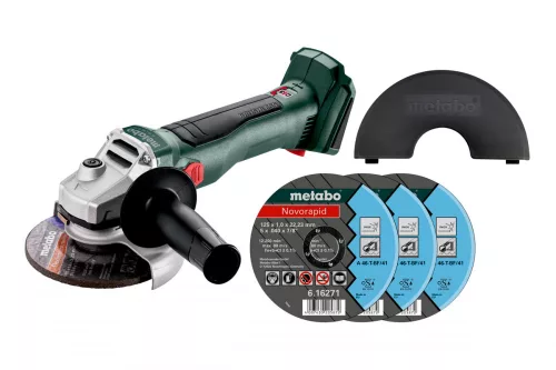 Metabo W 18 L BL 9-125 Set Akkus sarokcsiszoló
