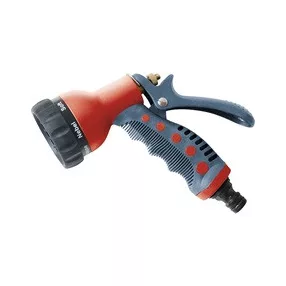   EXTOL CRAFT pisztoly szórófej, locsoló, festett réz fejjel, 7 féle sugár, kuplung csatlakozóval, ergonomikus  GARDEN