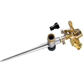   EXTOL CRAFT locsoló, leszúrható pulzálós forgó, fém; kuplung csatlakozóval, 20m átmérőjű locsolt terület