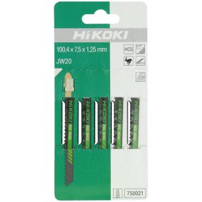 Hikoki 750021 5 szúrófűrészlap, fa, HCS,