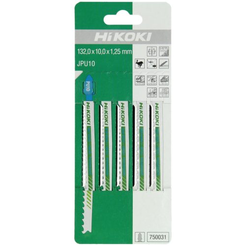 Hikoki 750031 5 szúrófűrészlap, fa, BIM,