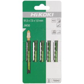 Hikoki 750042 5 szúrófűrészlap, fa, HCS,