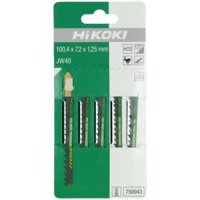 Hikoki 750043 5 szúrófűrészlap, fa, HCS,