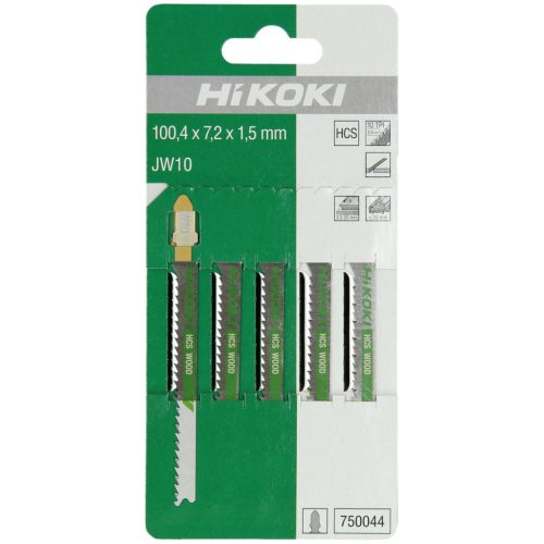 Hikoki 750044 5 szúrófűrészlap, fa, HCS,