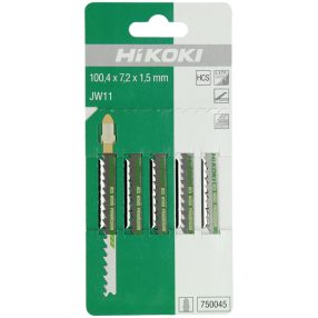 Hikoki 750045 5 szúrófűrészlap, fa, HCS,