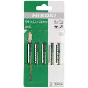 Hikoki 750046 5 szúrófűrészlap, fa, HCS,