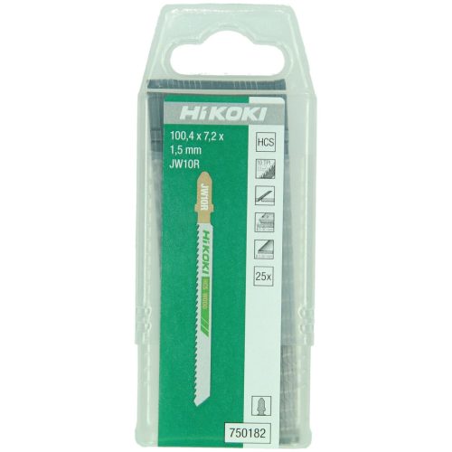 Hikoki 750182 25 szúrófűrészlap, fa, HCS,