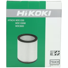 Hikoki 750435 Szűrőpatron, 15 mikron,