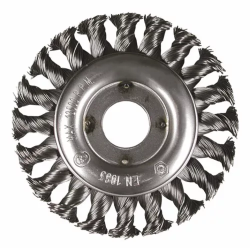 Hikoki 751302 Acéldrót fazékkefe, 125 x 0,5 mm,