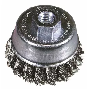 Hikoki 751307 Fazékkefe, 80 x 0,5 mm / M14, acéldrót,