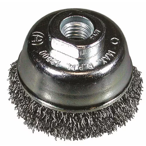 Hikoki 751313 Fazékkefe, 80 x 0,3 mm / M14, acéldrót,