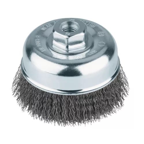 Hikoki 751315 Fazékkefe, 125 x 0,3 mm / M14, acéldrót,