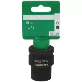 Hikoki 751903 3/4''-os dugókulcs, 19 x 51 mm,