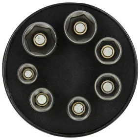   Hikoki 752239 Anyacsavar-beállító készlet, 1/4''-os, 7 darabos, 50 mm,