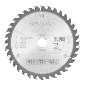   Hikoki 752407 TCT fűrészlap, fa, 160 x 20/16xZ36, váltakozó