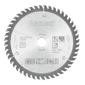  Hikoki 752408 TCT fűrészlap, fa, 160 x 20/16xZ48, váltakozó