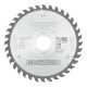 Hikoki 752417 TCT fűrészlap, fa, 165 x 30/20, Z36, váltakozó