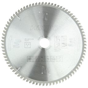   Hikoki 752469 TCT fűrészlap, laminált, alumínium, 255 x 30, Z60, trapéz / lapos