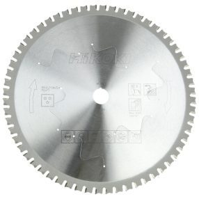   Hikoki 752471 TCT fűrészlap, acél, 305 x 25,4, Z60, lapos fogú, ferde / lapos