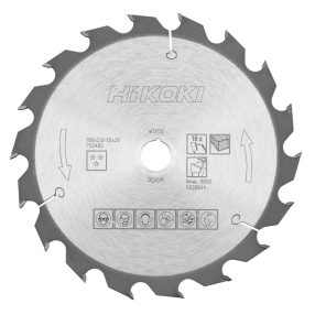   Hikoki 752483 TCT fűrészlap, fa, 190 x 20, Z18, váltakozó