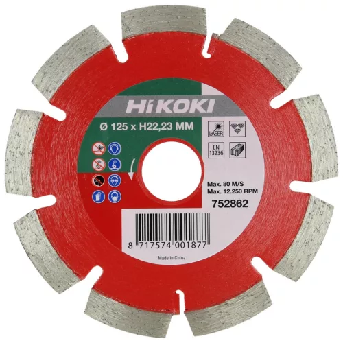 Hikoki 752867 Gyémánttárcsa, 300 x 10,0 x 22,23 mm, Abrasiv