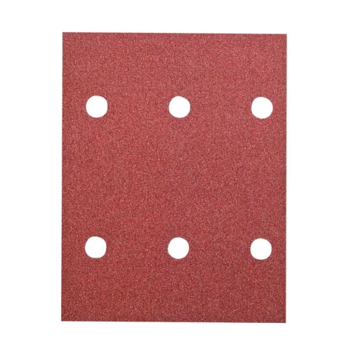 Hikoki 753057 10 csiszolólap, 114 x 140 mm, P180, rögzítéshez,