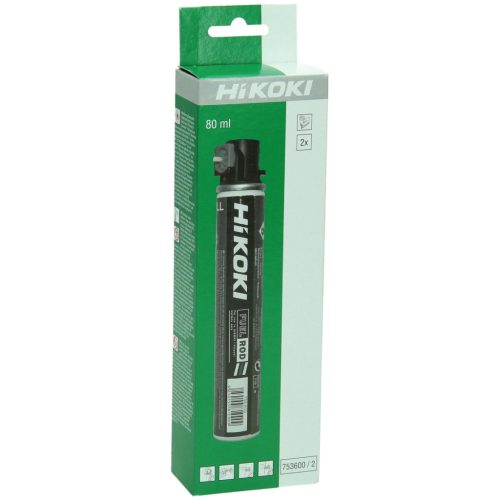 Hikoki 753600 2 üzemanyagcella gázzal működő szögbelövőkhöz, 80