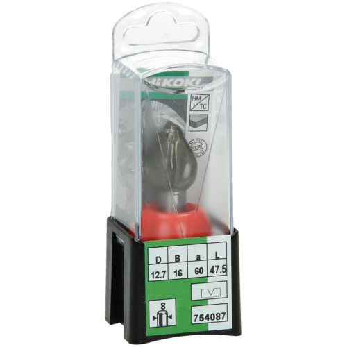 Hikoki 754087 8 mm-es V-profilú marófej, 12,7 x 47,5 x