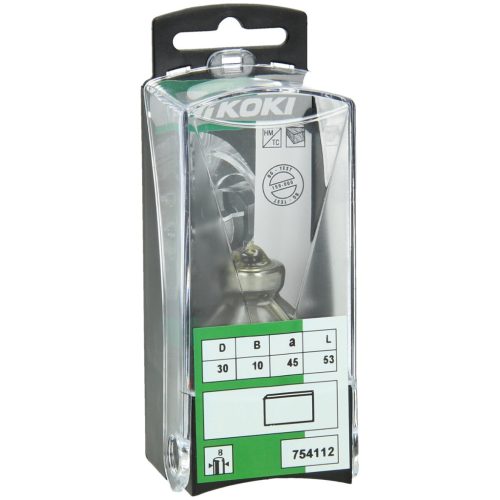 Hikoki 754112 8 mm-es élmarófej három bordával, 30 x 53 x