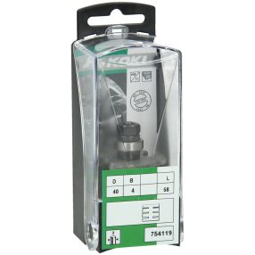 Hikoki 754119 8 mm-es felsőmaró, 40 x 4 x