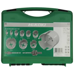   Hikoki 754252 Electrician lyukfűrész készlet, karbid hegyű (11