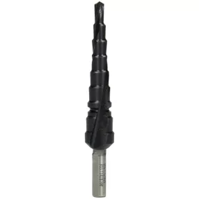   Hikoki 780101 Lépcsős fúrószár, HSS, TiAlN bevonatú, spirális, 4–12