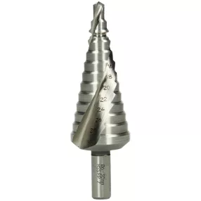 Hikoki 780108 Lépcsős fúrószár, HSS, spirális, 6-30