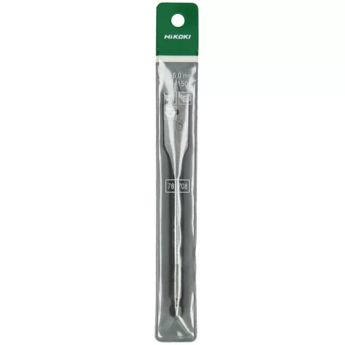 Hikoki 781708 Lapos fafúró szár, 16,0 x 150 mm, 1/4''-os,