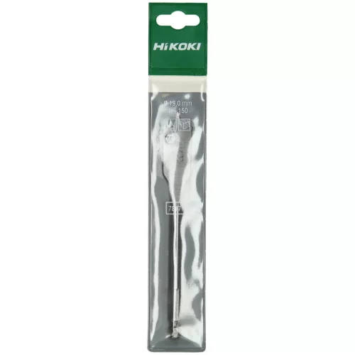 Hikoki 781711 Lapos fafúró szár, 19,0 x 150 mm, 1/4''-os,