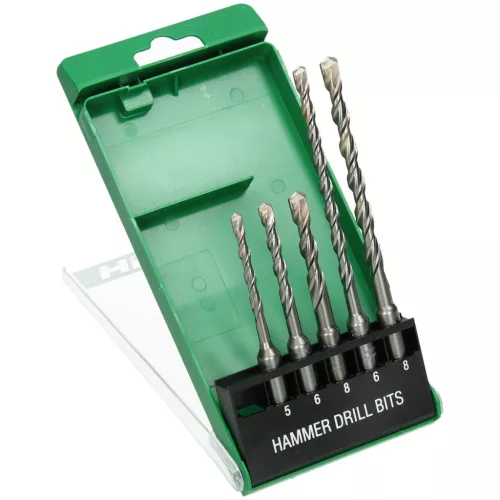 Hikoki 782530 Kalapácsfúró szár, SDS-Plus, (5 darabos) 5/6/8 x 110 mm 6/8 x 160