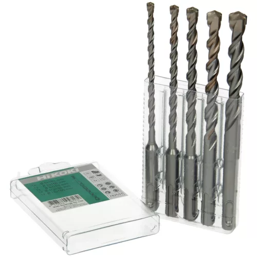 Hikoki 782531 Kalapácsfúró szár, SDS-Plus, (5 darabos) 5/6/8/10/12 x 160