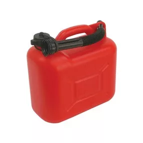 N2 benzines kanna, 5 literes  műanyag kiöntővel