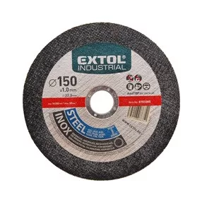   EXTOL INDUSTRIAL vágókorong ipari, acélra/inoxra; 230×1,9×22,2mm