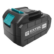 EXTOL tartalék akku Li-ion, 18V, 6,0 Ah, a 8791115 és 8791255 géphez