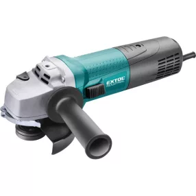   EXTOL INDUSTRIAL sarokcsiszológép 125mm 1400W, szabályozható fordulatszám, lágy indítás, terhelésnél konstans fordulatszám, papírdoboz