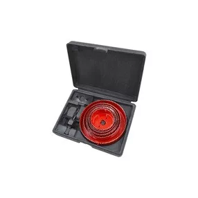   EXTOL PREMIUM körkivágó klt., 10 db-os, (64-70-76-82-89-102-127mm) műanyag, fa, gipszkarton