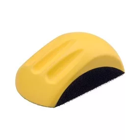   EXTOL PREMIUM kézi csiszolóblokk, (stekli) 125 mm-es csiszolókoronghoz, tépőzáras, poliuretán