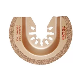   EXTOL PREMIUM tartalék körszegmens csiszolófej, 66mm,a 417220, 8891842, 8894100 géphez,vídia szemcse, habarcs, kerámia, pórusbeton