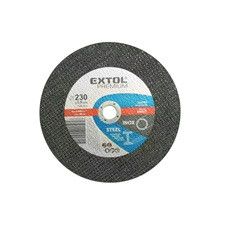 EXTOL PREMIUM vágókorong acélhoz, kék; 115×1,6×22,2mm, max 13300 ford/perc, (darabáras, de csak ötösével rendelhető)