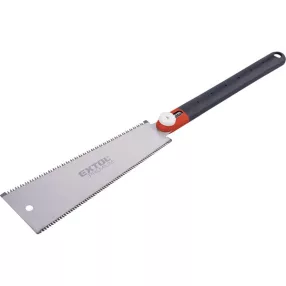   EXTOL Japán fűrész, teljes/penge hossz: 575/253mm, cserélhető hajlékony penge SK5 acélból, kétoldalas